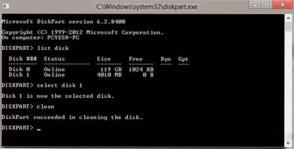 jak spustit Windows z externího pevného disku