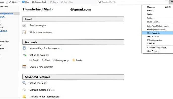 Comment discuter avec vos contacts dans Mozilla Thunderbird