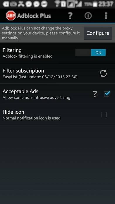 How to Configure AdBlock Plus for Android