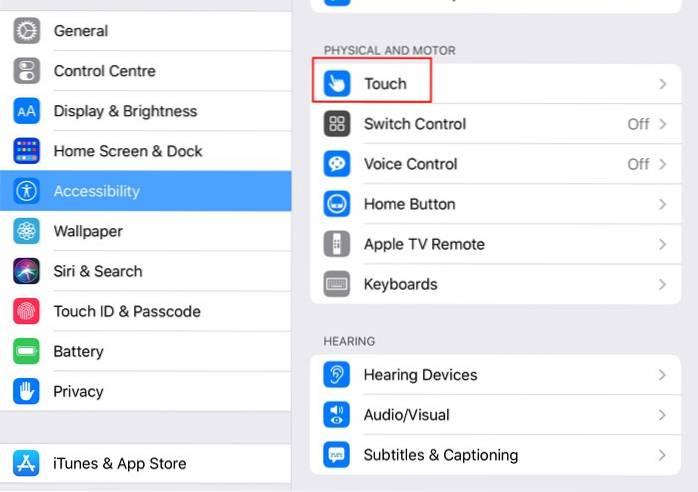 Cum să conectați un mouse wireless la iPad