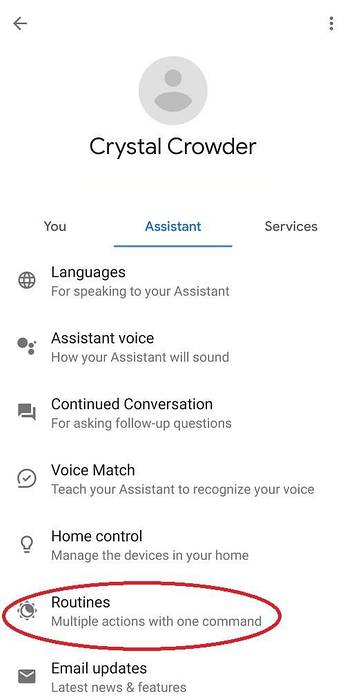 How to Create an Android Emergency Routine with Google Assistant
