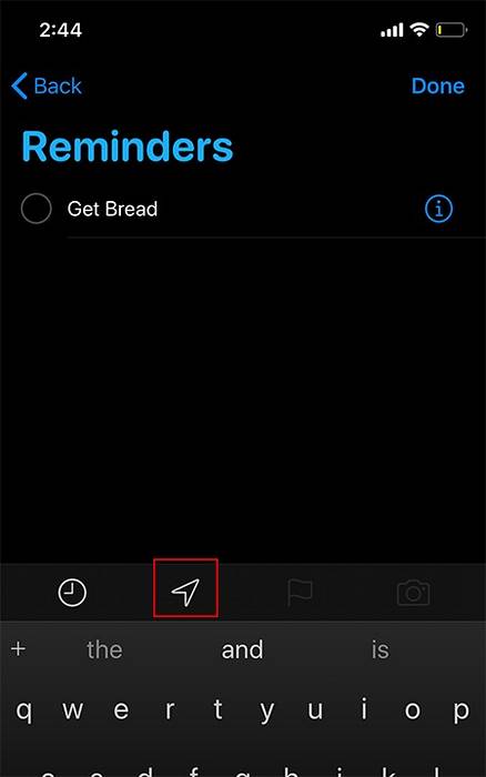 Locatiegebaseerde herinneringen maken en gebruiken in iOS en macOS