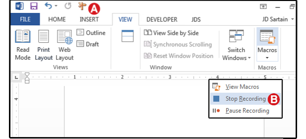 Comment créer et utiliser des macros dans Microsoft Word