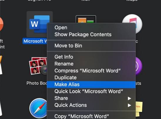 How to Create Desktop Shortcuts on macOS