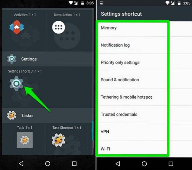 How to Create Homescreen Shortcuts to Any Android App