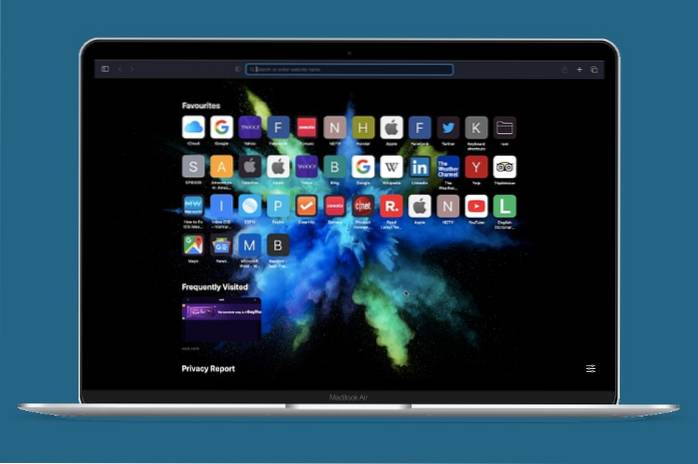 How to Customize the Safari Homepage on macOS