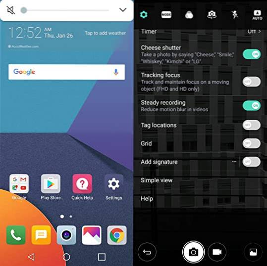 Comment désactiver le son de l'obturateur de l'appareil photo sur Android