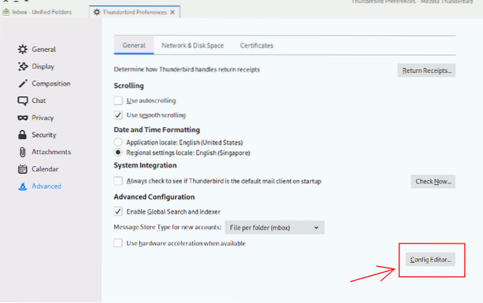 Como desativar notificações pop-up do Thunderbird (dicas rápidas)