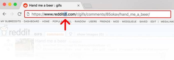 Come scaricare i video di Reddit