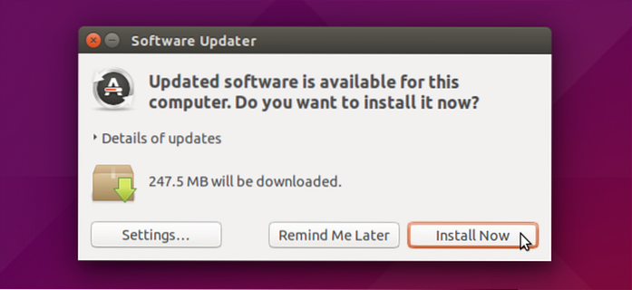 Slik aktiverer du automatisk systemoppdatering i Ubuntu