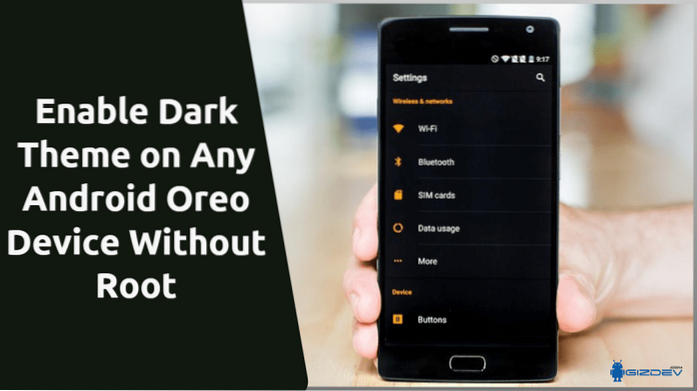 How to Enable Dark Theme on Any Android Phone