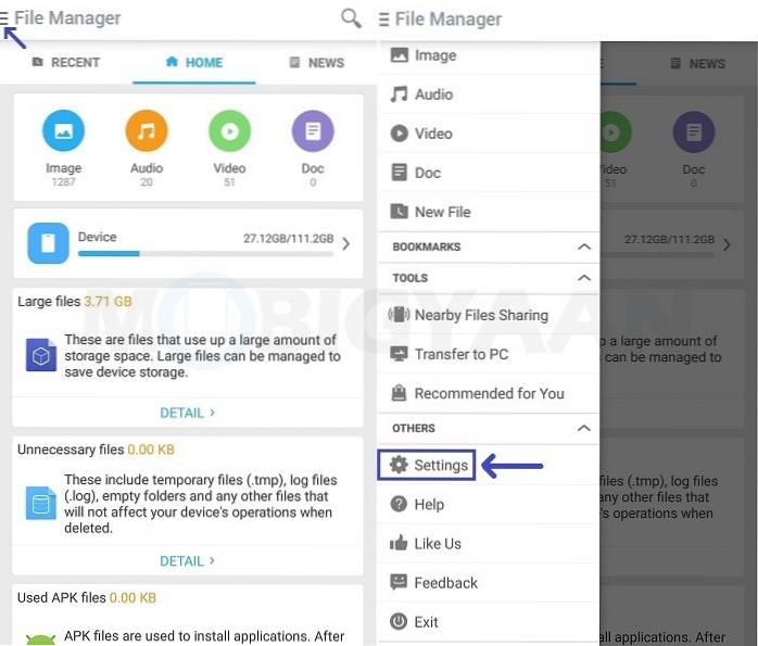 Cum să găsiți și să salvați statutele Whatsapp ale altor utilizatori pe Android
