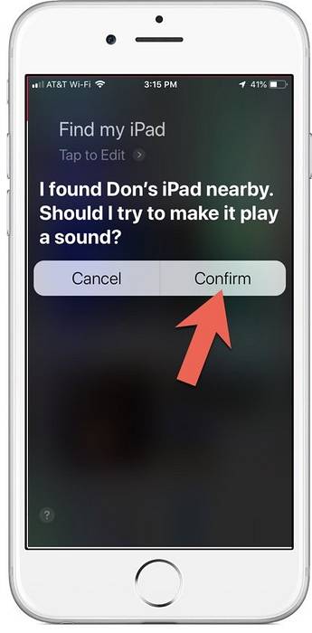 So finden Sie Ihr iPhone oder iPad mit Siri
