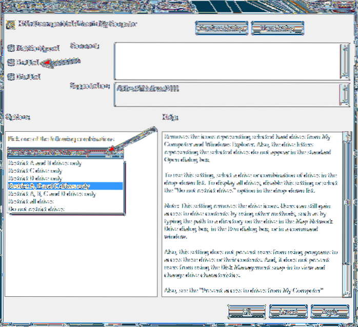 how to hide drive in windows 7 for other users