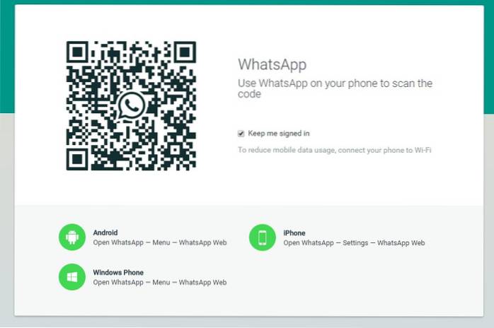 Sådan installeres og bruges WhatsApp på din Windows-pc