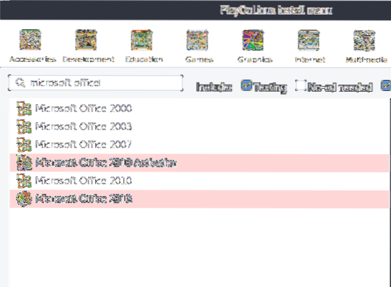 Sådan installeres Microsoft Office 2013 i Linux