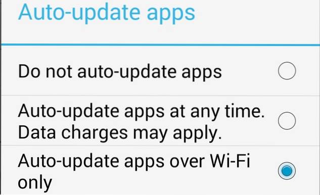 How to Keep Specific Android Apps from Auto-Updating