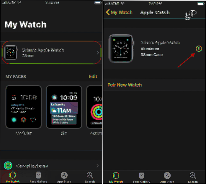 Jak najít ztracené hodinky Apple pomocí aplikace Najít moji aplikaci