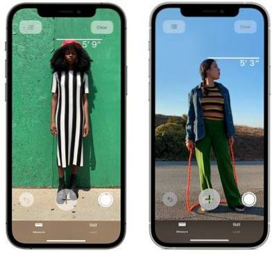 So messen Sie die Größe einer Person mit einem iPhone 12 Pro