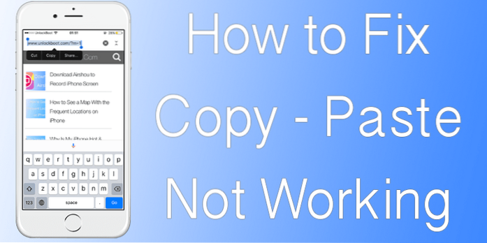 How To Perform Copy/Paste Function In iPhone