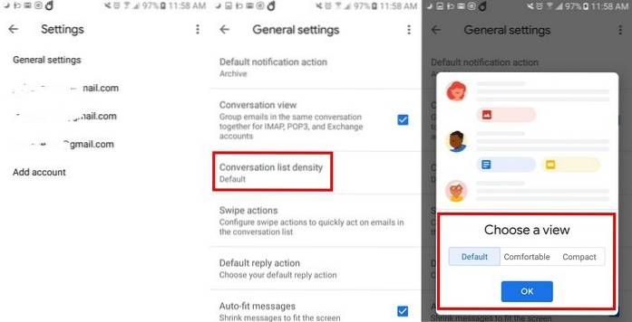 How to Personalize the New Gmail App