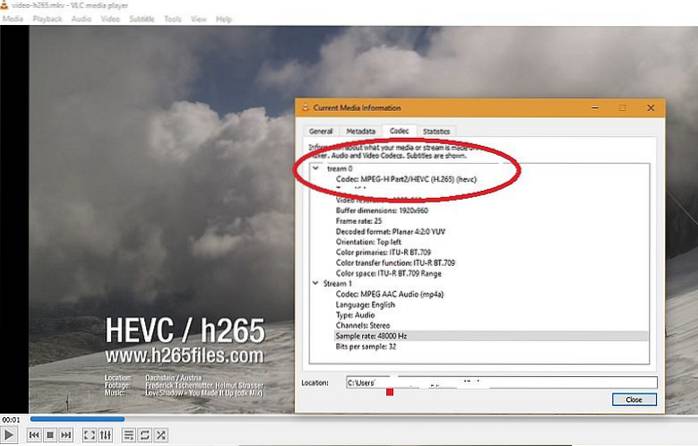 How to Play H.265 Videos with Your Favorite Media Player