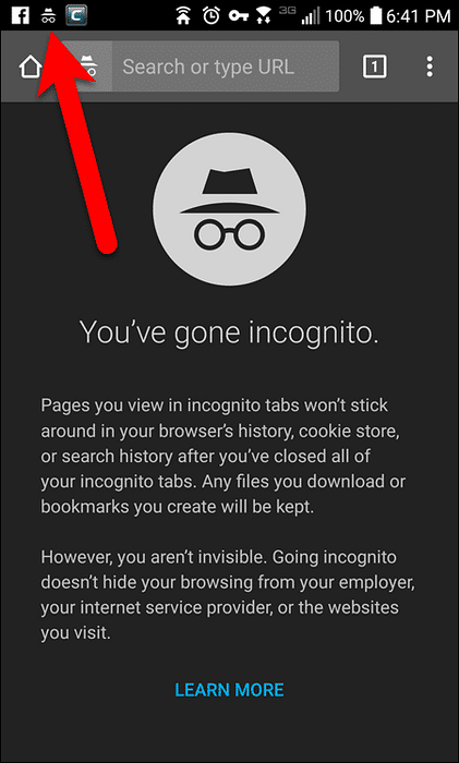 Come navigare in privato i siti web sul tuo dispositivo Android