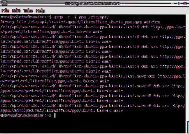 Hur man tar bort PPA på Ubuntu-baserade distributioner
