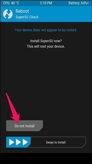 Jak rootovat telefon Android pomocí SuperSU