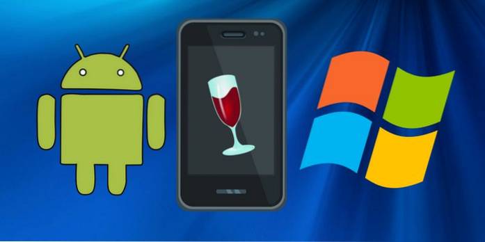 Como executar aplicativos do Windows no Android com Wine