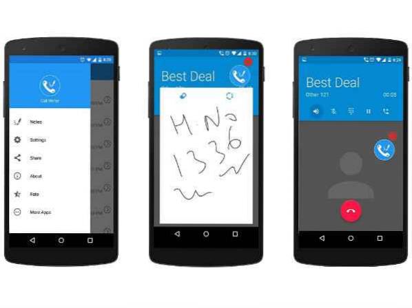 So speichern Sie eine Nummer während eines Telefongesprächs auf Ihrem Android