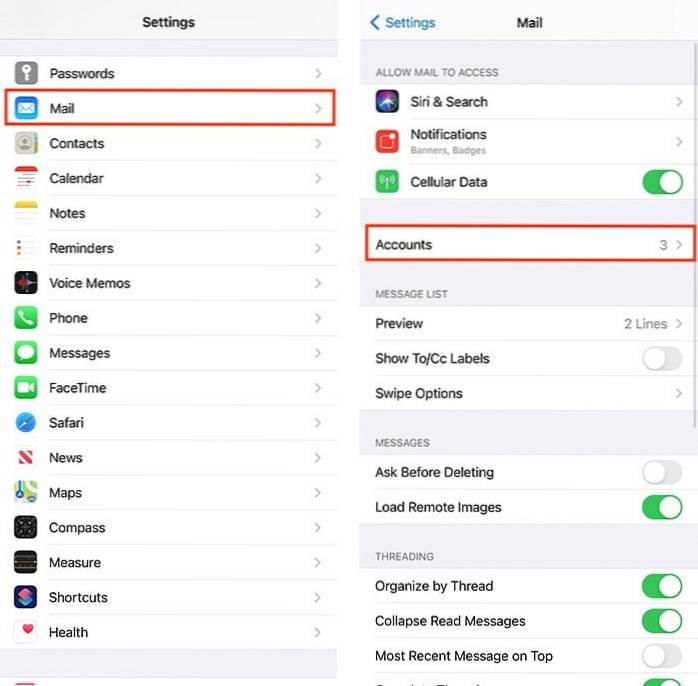 How to Set the Mail App to Delete Gmail Instead of Archive