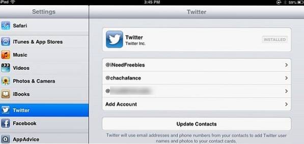 Come disconnettersi dall'app Twitter su iPad [Suggerimenti rapidi]