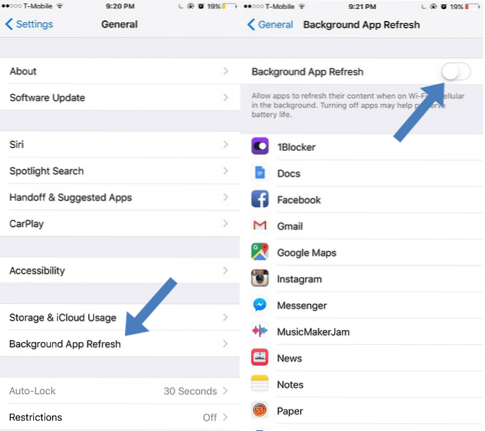 How to Speed Up and Fix Battery Life Problems in iOS 9