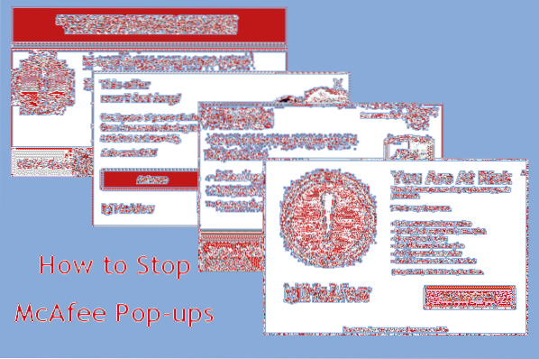 hvordan du stopper antivirus-popup-vinduer