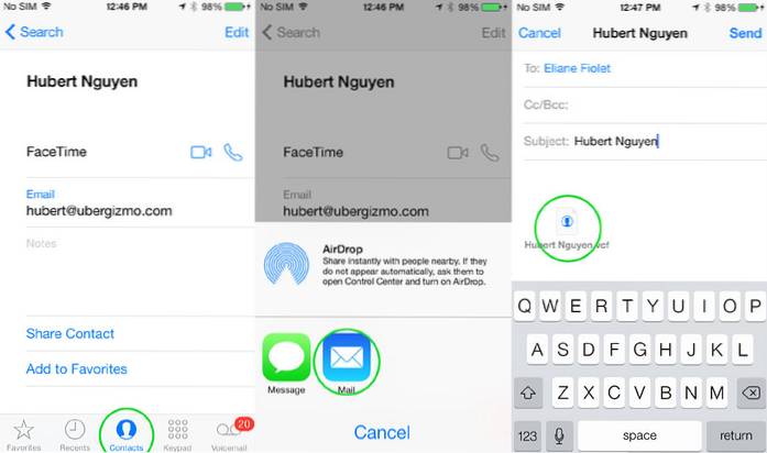 So übertragen Sie Ihre Kontakte vom iPhone auf Android