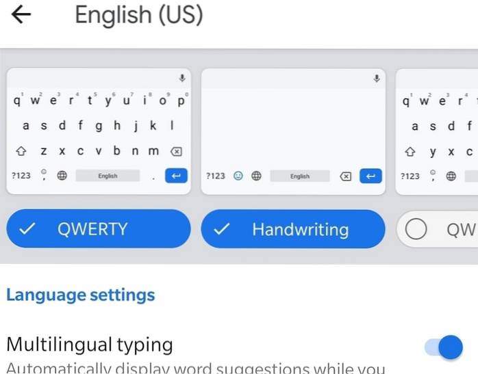 Sådan oversættes håndskrift til tekst ved hjælp af Gboard på Android