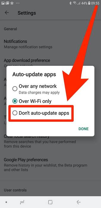 Come disattivare le notifiche per gli aggiornamenti delle app sul tuo dispositivo Android