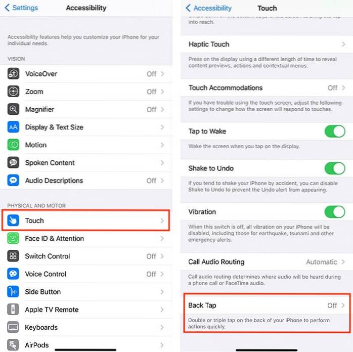 How to Unlock “Back Tap” Actions on Your iPhone