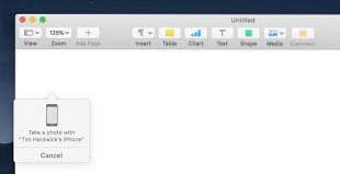 How to Use Continuity Camera on macOS to Insert Photos from iPhone