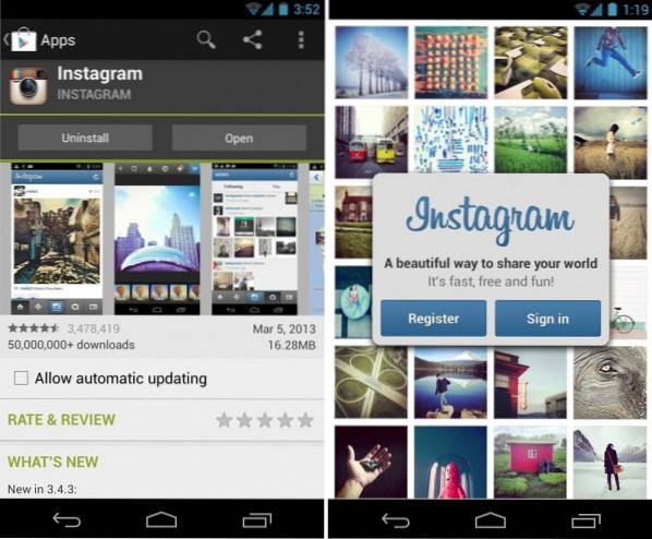 How to Use Instagram On Your Android