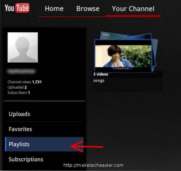 So schauen Sie sich die YouTube-Wiedergabeliste in Android an [Quick Tipp]