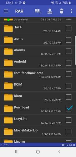 How to Zip and Unzip Files on Android Using RAR