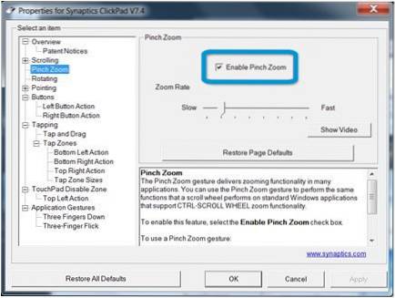 Lo scorrimento del touchpad del laptop hp non funziona Windows 8