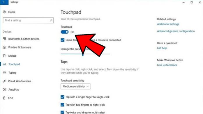 O touchpad do laptop não funciona? Aqui estão 10 correções