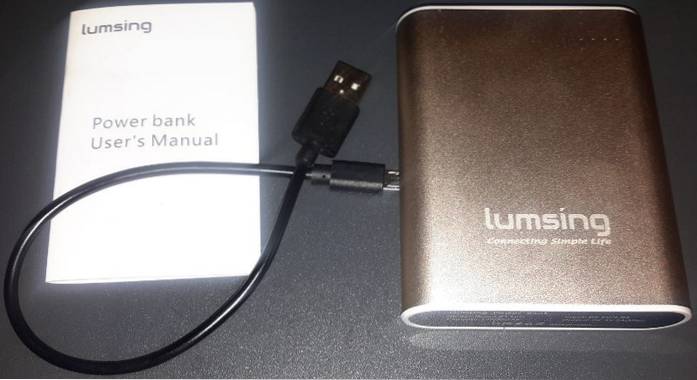 Lumsing Compact 13400mAh Power Bank Review