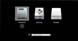 macbook velg oppstartsenhet