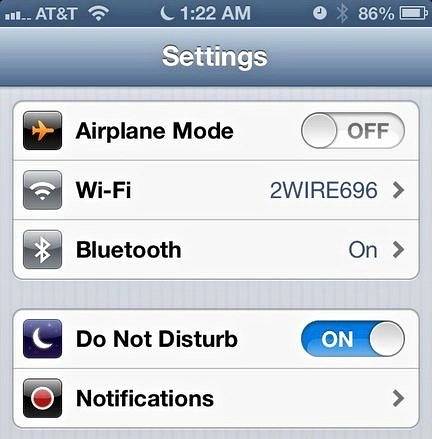 Managing Contact Groups and Do Not Disturb in iOS 6