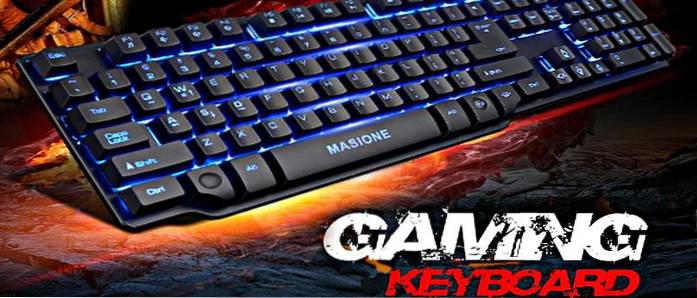 Recensione della tastiera da gioco retroilluminata a LED multicolore Masione