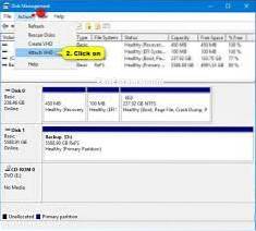 montare vhd windows 10